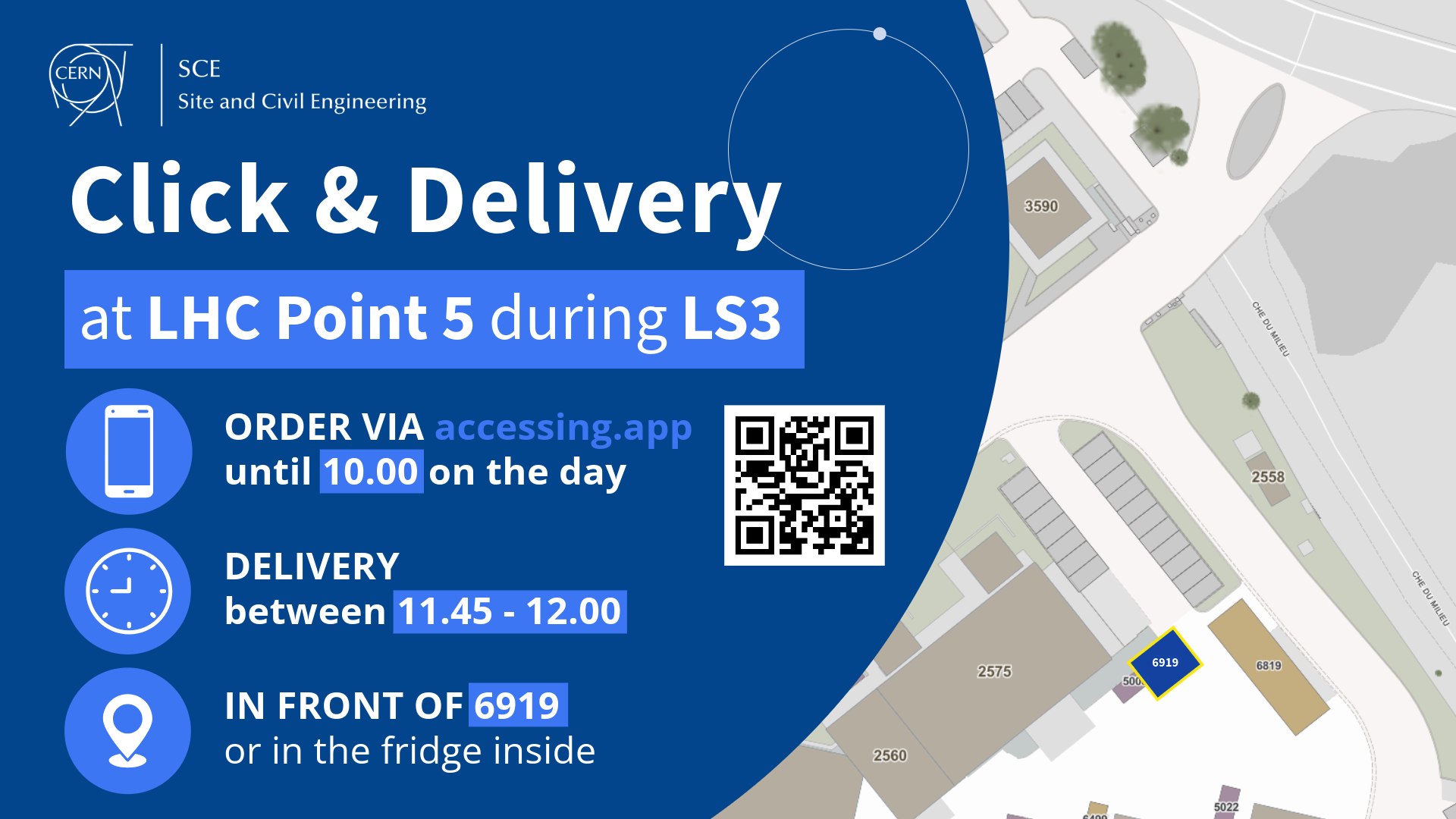 Click & Delivery at Point 5 during LS3