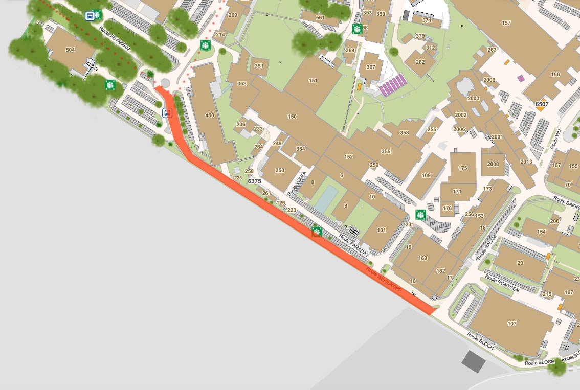 Route Weisskopf closed on 28 July