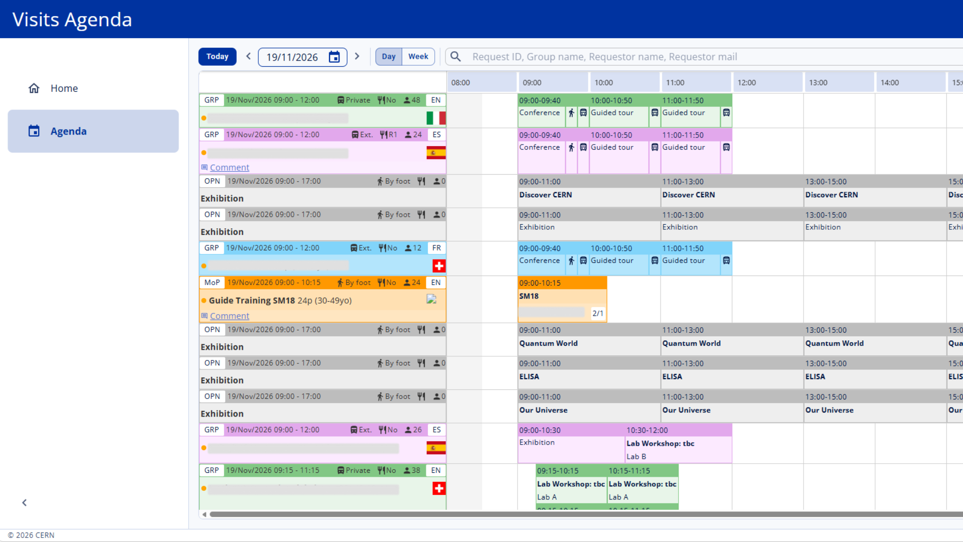 New CERN Visits Agenda launches on 26 October